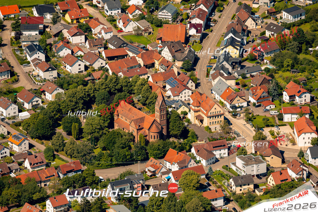 Das Luftbild zeigt : Bargau Schwäbisch Gmünd - Die Luftaufnahme wurde 2024 vom UL-Flugzeug aus erstellt ( keine Drohne ) - Hochauflösende Luftaufnahme - Für grossformatige Ausdrucke geeignet. Die Geschenkidee !Mit Lizenz und Bildrechte bestellbar