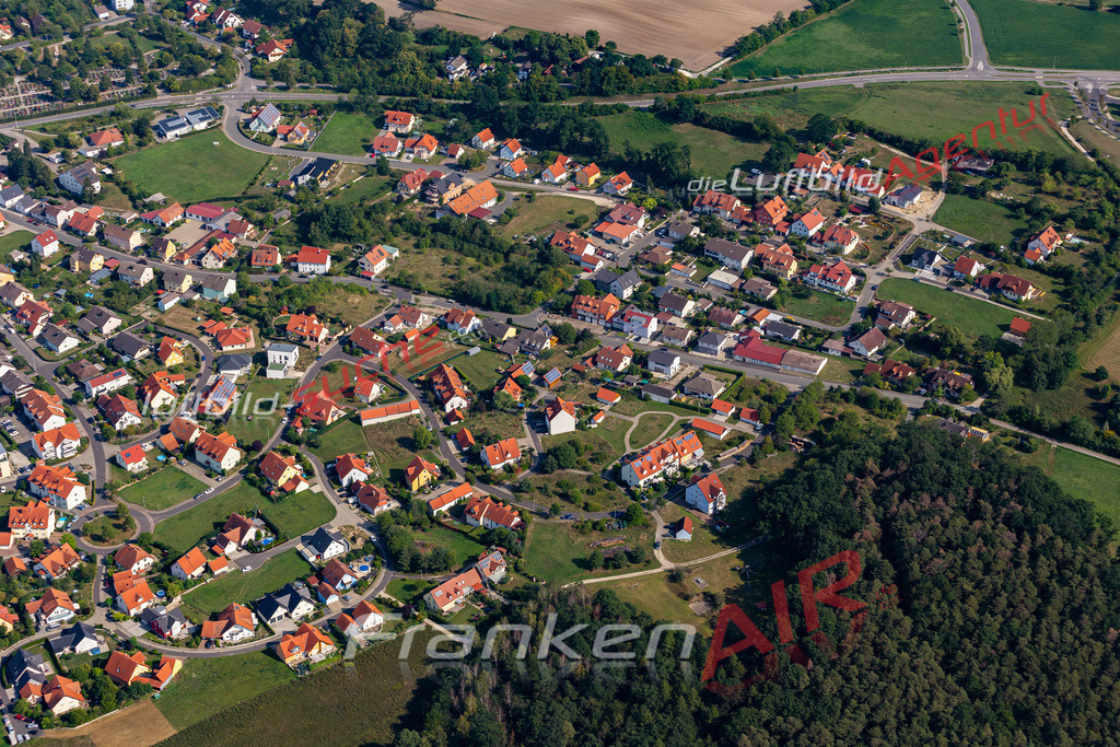 aktuelles Luftbild von  Burgebrach - Luftaufnahme wurde 2019 von https://frankenair.de mittels Flugzeug (keine Drohne) erstellt.