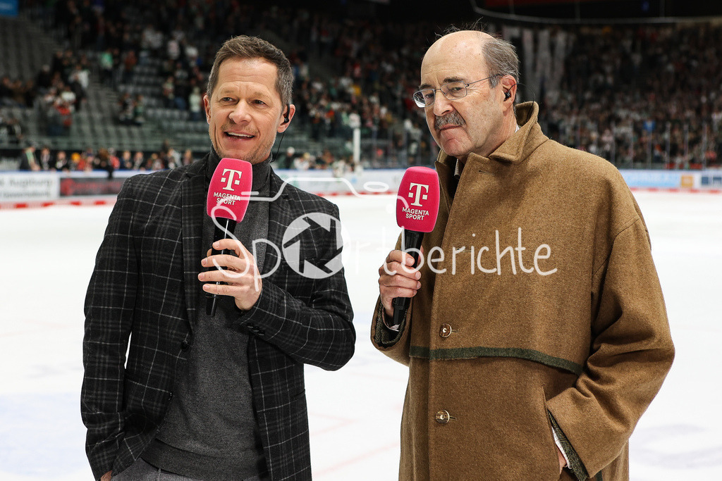 Augsburger Panther - Nürnberg ICE Tigers | Sascha BANDERMANN und Fritz von Thurn und Taxis analysieren das Retro Derby zwischen Augsburg und Nuernberg nach der Partie / DEL Retro Spiel / Magentasport / Magenta Sport