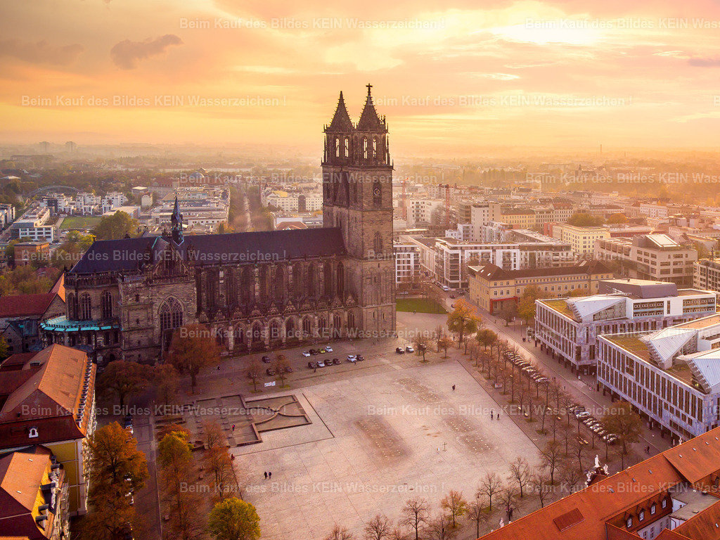 Magdeburg Dom orange-2 | Magdeburg Domplatz Luftbild orange LR - Realizado com Pictrs.com