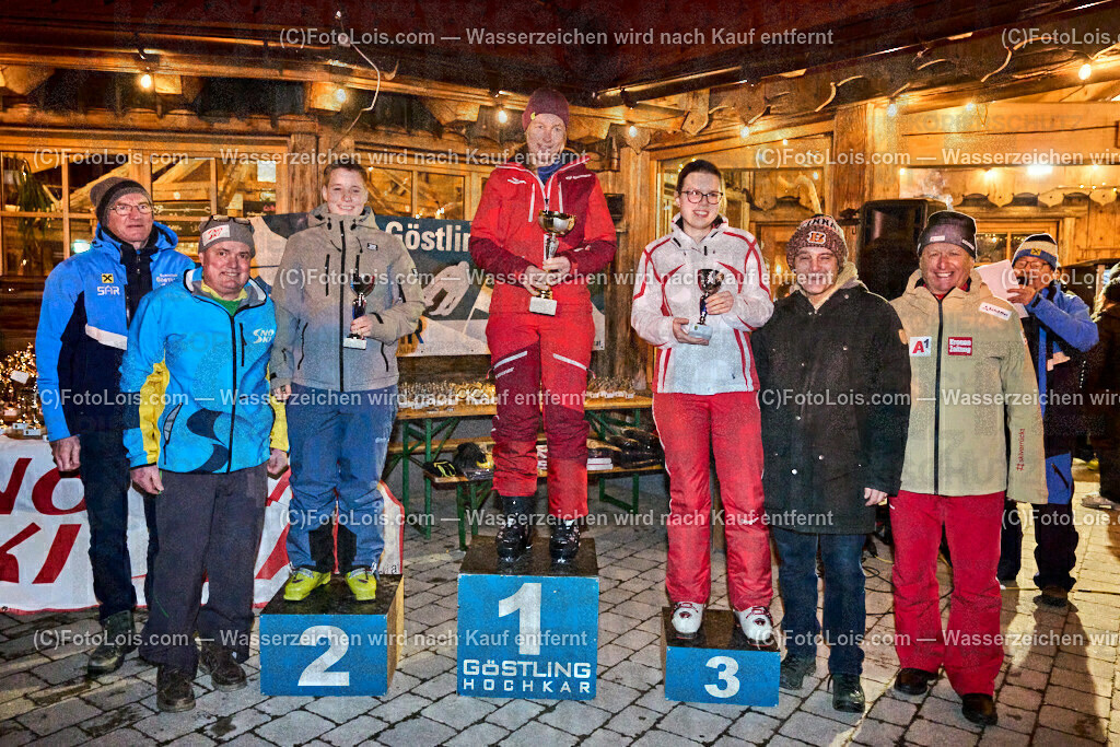 ALP9475_NOe-BetriebsSKI-LM_Siegerehrung | (C)FotoLois.com, Alois Spandl. 51. Niederösterreichische LandesBetriebs-Skimeisterschaften, best of two, Almlift-Piste Hochkar, LSV - Schiclub Göstling-Hochkar, Fr 16. Februar 2024.