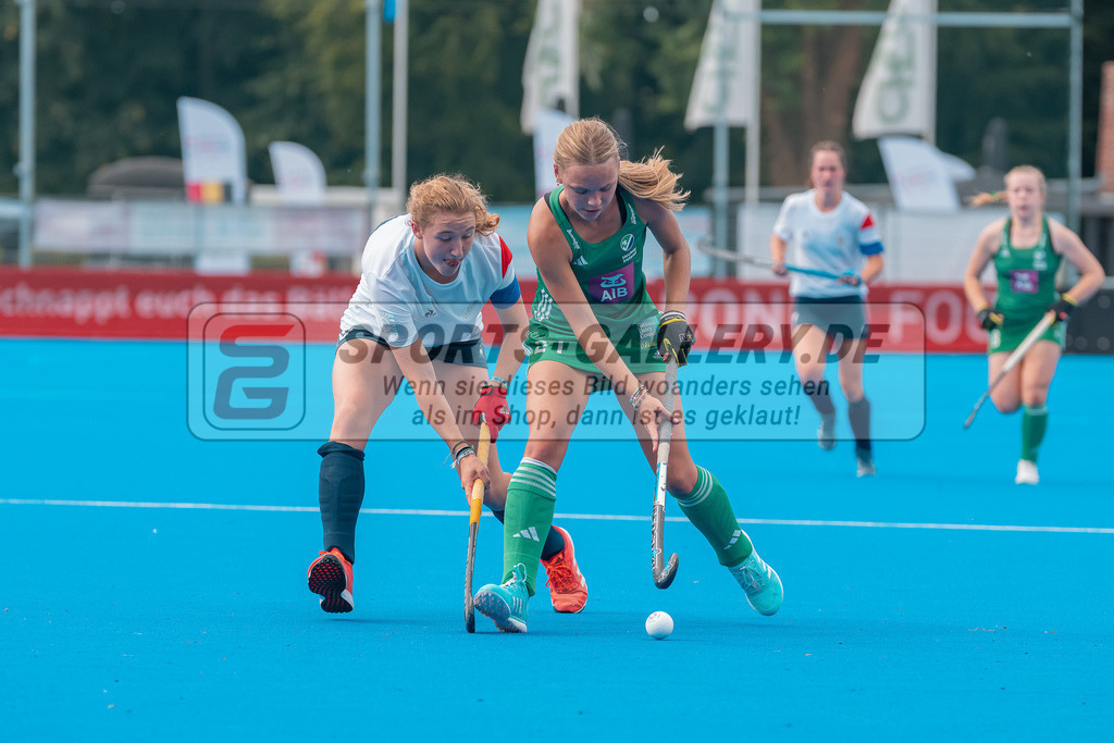 HK_20230708_100027 | Euro Hockey WU18 France - Ireland Championship Girls &amp; Boys am 8.7.2023 CHTC , Krefeld ,