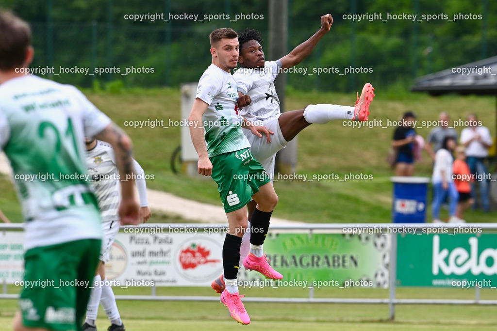ASKÖ Köttmannsdorf vs. SV Feldkirchen 2.6.2023 | #10 Mirel Mujkic, #14 Confidence Eboigbe Osawe