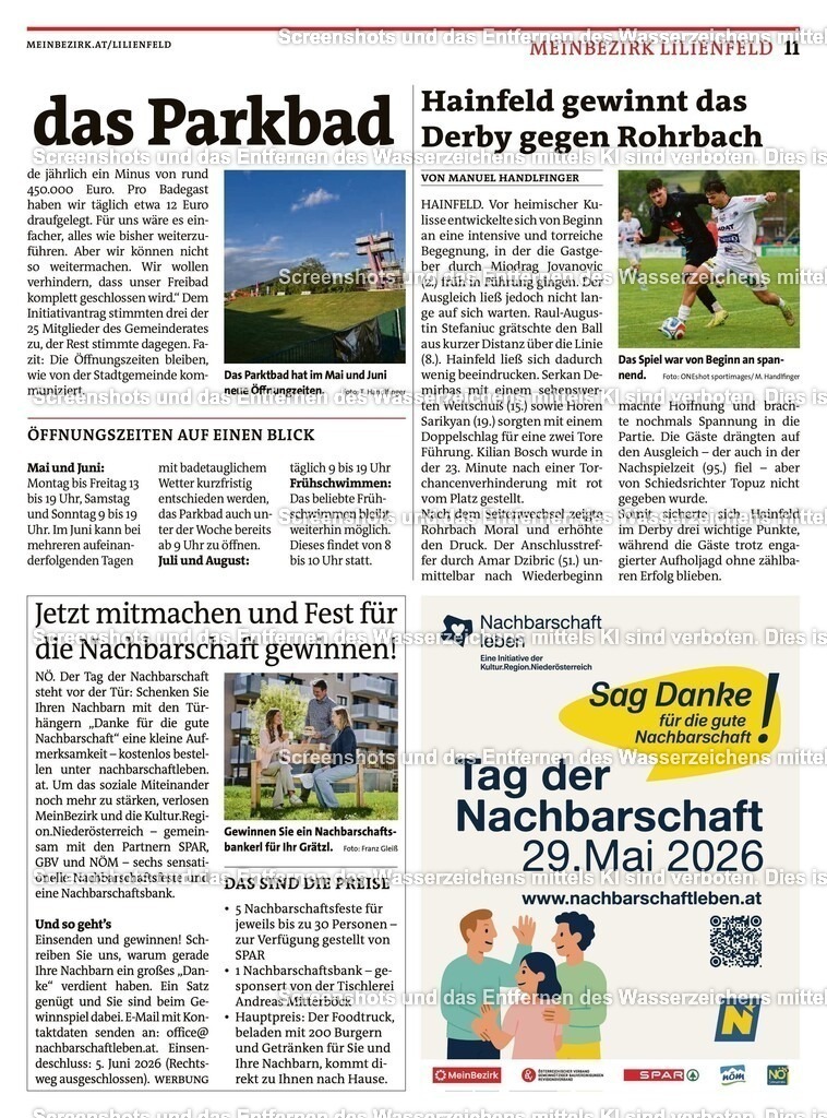 Derby | Hainfeld - Rohrbach