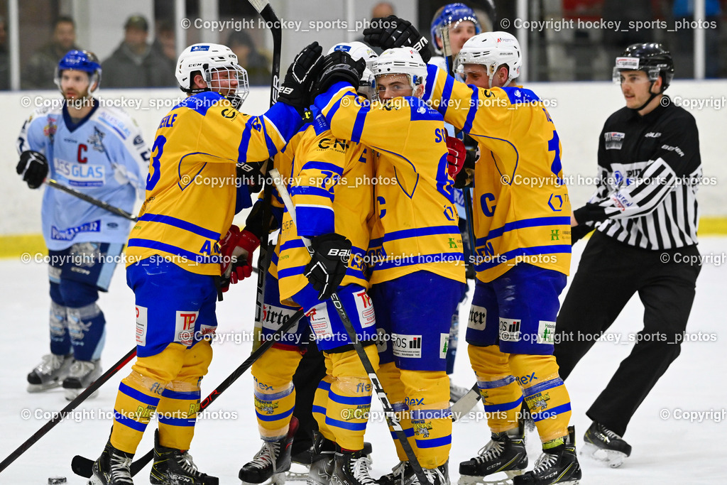  EHC Althofen vs. ESC Steindorf 9.3.202 | Jubel EHC Althofen Mannschaft
