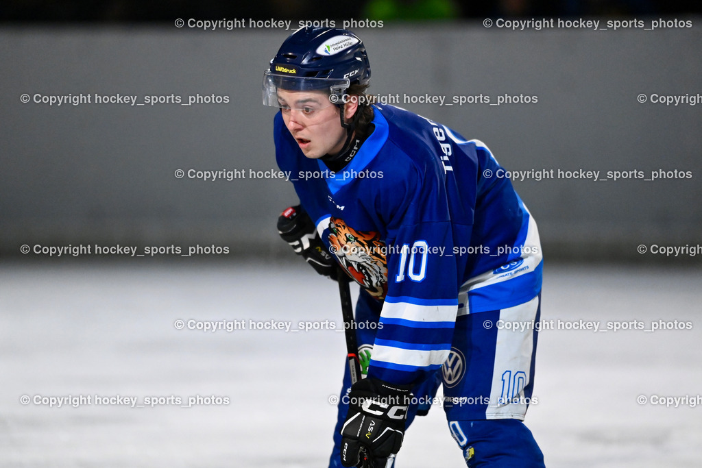EC Tigers Paternion vs. EC Feld am See Ledenitzen | #10 Ortner Philipp EC Tigers Paternion, EC Tigers Paternion vs. EC Feld am See Ledenitzen, EC Tigers Paternion vs. EC Feld am See Ledenitzen am 19.01.2025 in Villach (Eisplatz Paternion), Austria, (Photo by Bernd Stefan)