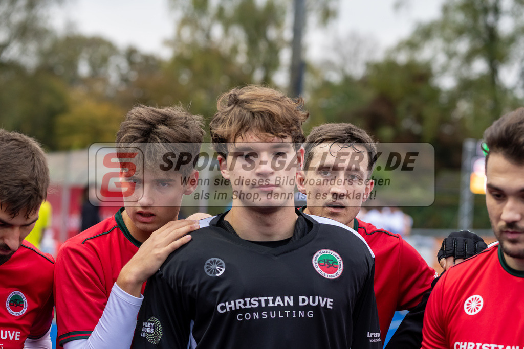 HK_20241102_108286 | 1. Bundesliga Herren Crefelder HTC - TSV Mannheim am 2.11.2024 CHTC Krefeld, Krefeld , Lasse Kille Torwart ( Crefelder HTC #32 )