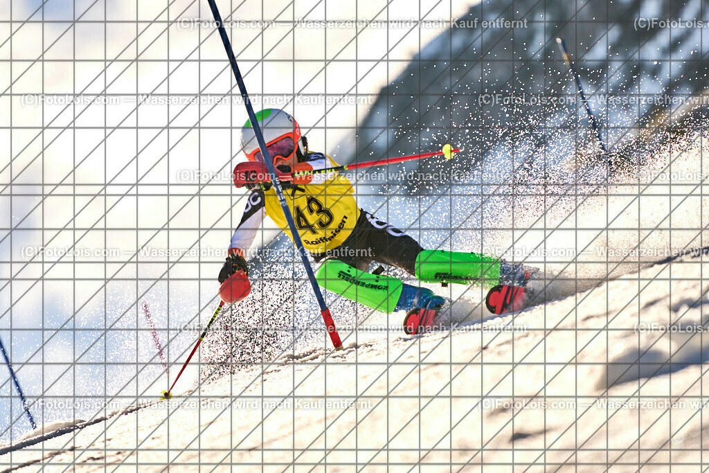 ALP8881_NOe-Kinder-LM_SL-II_Hochkar_Matzinger Xaver | (C)FotoLois.com, Alois Spandl. NÖ Kinder-Landesmeisterschaft, SLALOM im Draxlerloch am Hochkar, zweiter Lauf, So 18. Februar 2024.