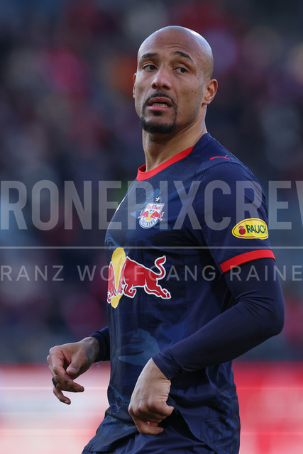 Grazer AK 1902 vs FC Red Bull Salzburg – Austrian Bundesliga | Graz, Austria, 15.Feb.26 - SOCCER - ADMIRAL Bundesliga, Grazer AK 1902 vs FC Red Bull Salzburg. The image shows Karim Onisiwo (Red Bull Salzburg).