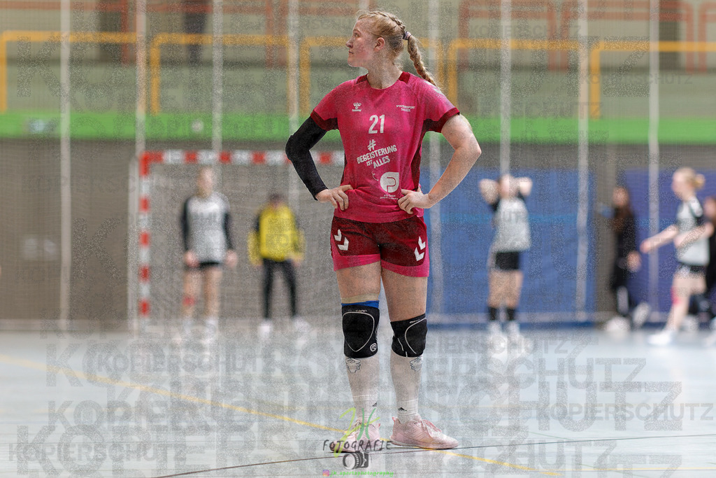 Hessenmeisterschaft wJC - Spiel um Platz 3; TuS Kriftel - SG Schenklengsfeld | Hessenmeisterschaft wJC - Spiel um Platz 3; TuS Kriftel - SG Schenklengsfeld am 22.03.2025 in Biedenkopf (Sporthalle Lahntalschule)Photo © 2025 - Jörg Heinrich - Realisiert mit Pictrs.com