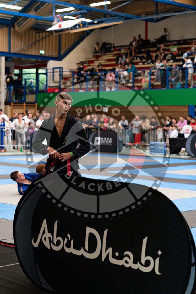 20230826PBB55070 | Fighters compete during the AJP INTLPRO BJJ and grappling competition in Hamburg, Germany, on August 26 2023.