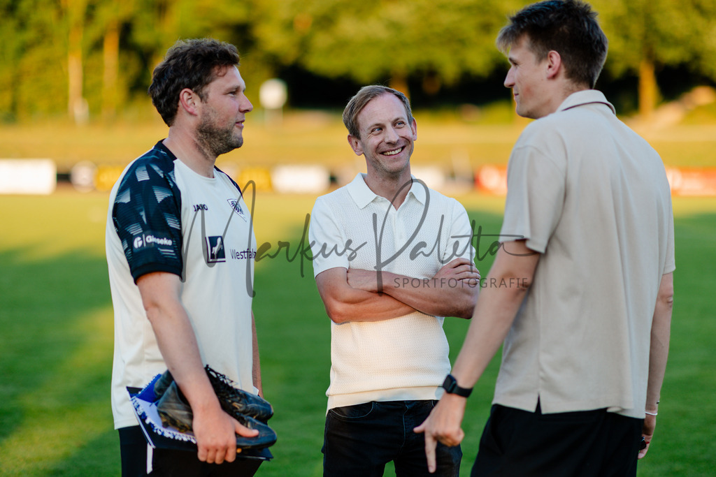 Testspiel, Saison 2026/27: SC Preußen Münster - Kickers Emden | Billerbeck, 10.07.2026: Testspiel, SC Preußen Münster gegen Kickers Emden auf der Anlage des DJK Billerbeck in Billerbeck. Foto: sportfotografie.ms | Markus Paletta - Realisiert mit Pictrs.com
