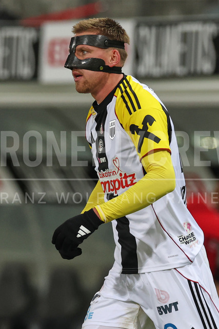 Austrian Bundesliga: Grazer AK 1902 vs LASK | GRAZ, AUSTRIA, 13.DEC.25 - SOCCER - ADMIRAL Bundesliga, Grazer AK 1902 vs LASK. The image shows Kasper Jorgensen (Lask).