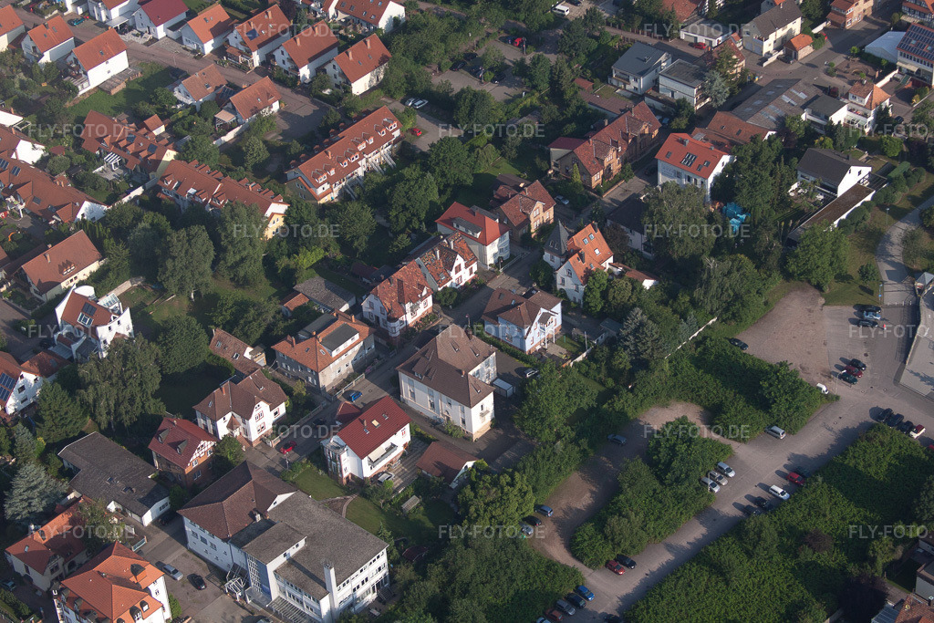 Luftbild: Bismarckstr in Kandel im Bundesland Rheinland-Pfalz in Deutschland. Foto: IMG_50820.jpg vom 04.07.2012 durch Werner Riehm/FLY-FOTO.de