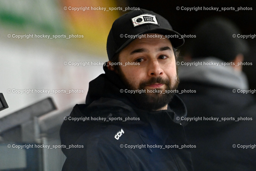 EHC Althofen vs. ESC Steindorf 6.3.2024 | Assistentcoach ESC Steindorf Gasser Daniel, EHC Althofen vs. ESC Steindorf 6.3.2024, EHC Althofen vs. ESC Steindorf am 06.03.2024 in Althofen (Stadthalle Althofen ), Austria, (Photo by Bernd Stefan)
