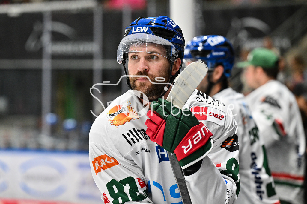 Augsburger Panther - Moser Medical Graz99ers | im Bild Alexandre GRENIER (Augsburger Panther 82) / Einzelfoto / Freisteller / Testspiel: Augsburger Panther - Moser Medical Graz99ers; Curt Frenzel Stadion am 31.08.2025