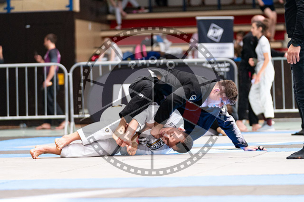 20230826PBB53468 | Fighters compete during the AJP INTLPRO BJJ and grappling competition in Hamburg, Germany, on August 26 2023.