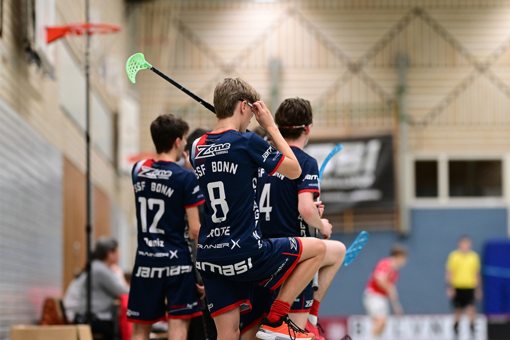 Floorball I Herren I Saison 2024-2025 I 2. FBL Herren Nord-West I 12. Spieltag I MTV Mittelnkirchen - SSF Dragons Bonn II I 037729 | Der Sportfotograf. - Realisiert mit Pictrs.com