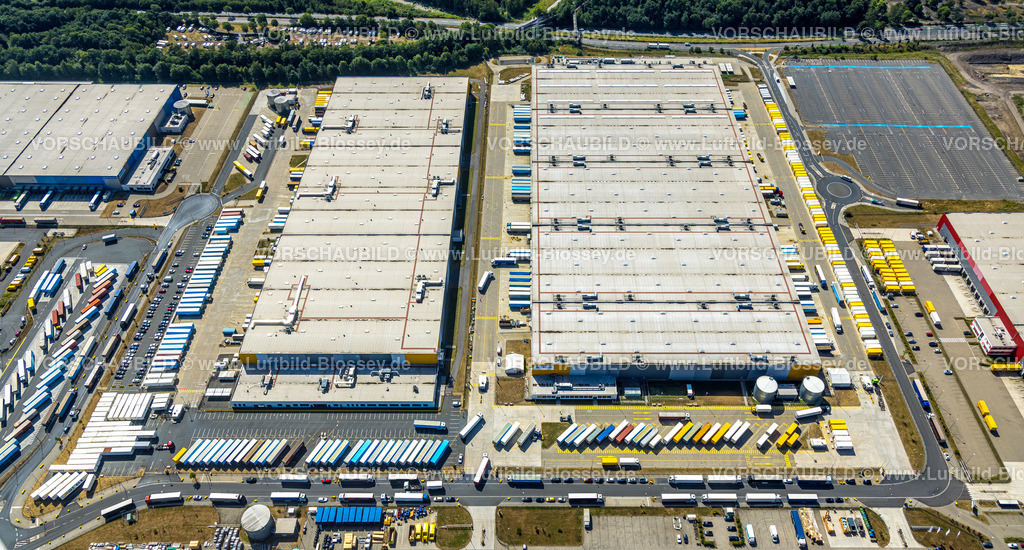 Dortmund220704397 | Luftbild, Amazon DTM2 und DTM3, Gewerbegebiet Westfalenhütte, Borsigplatz, Dortmund, Ruhrgebiet, Nordrhein-Westfalen, Deutschland