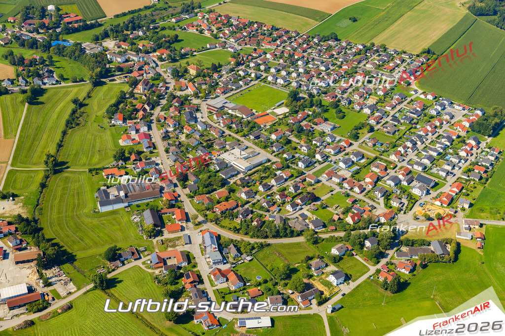 Luftaufnahme  Bonbruck  Bodenkirchen Das Luftbild wurde 2025 vom UL-Flugzeug heraus erstellt ( keine Drohne ) - Hochauflösende Luftaufnahme -Nicht vergleichbar mit Google Maps oder Satelittenbilder- Die Geschenkidee !Mit Lizenz und Bildrechte bestellbar