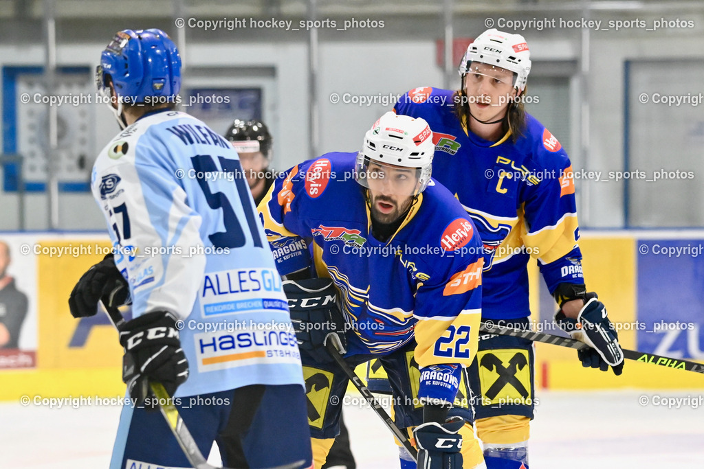 ESC Steindorf vs. HC Kufstein Dragons 25.2.2023 | #22 Schopf Robert, #94 Saringer Dominique