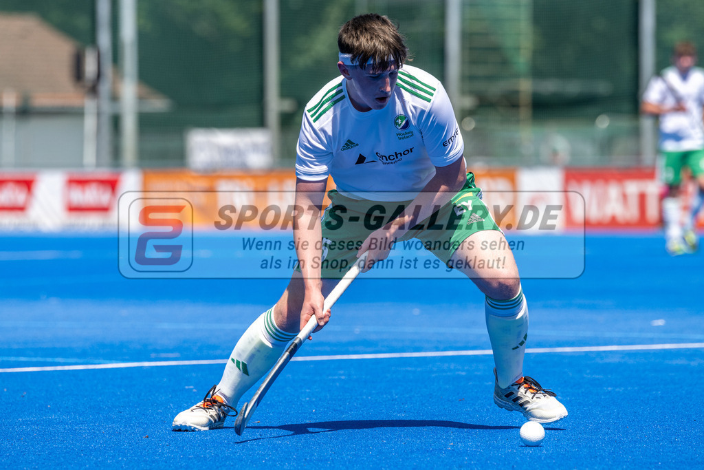 SFE_20230708_0027 | EuroHockey EM U18 Boys Austria vs Ireland am 08.07.2023 in Krefeld (Gerd-Wellen-Hockeyanlage), Photo: Stephan Fehrmann 2023 (Sports-Gallery)