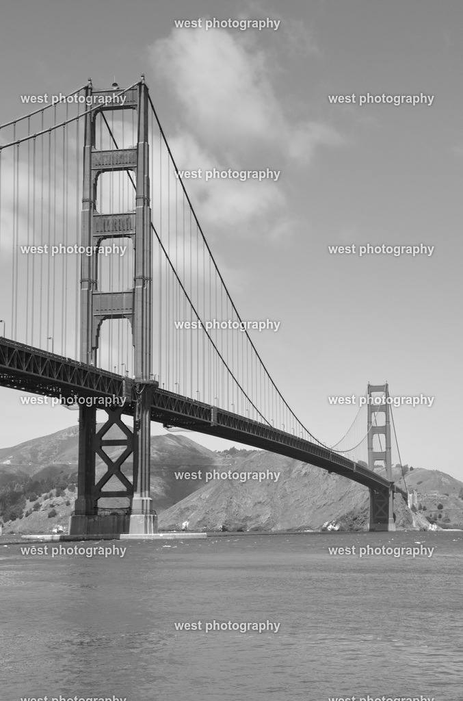 Golden Gate Bridge 01 SF sw - USA 2014 | west photography - Realisiert mit Pictrs.com