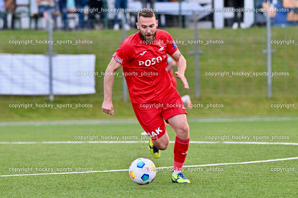 SV Spittal vs. SAK | #23 Kristian Sredojevic SAK, SV Spittal vs. SAK, SV Spittal vs. SAK am 24.05.2024 in Spittal an der Drau (Goldeck Stadion), Austria, (Photo by Bernd Stefan)