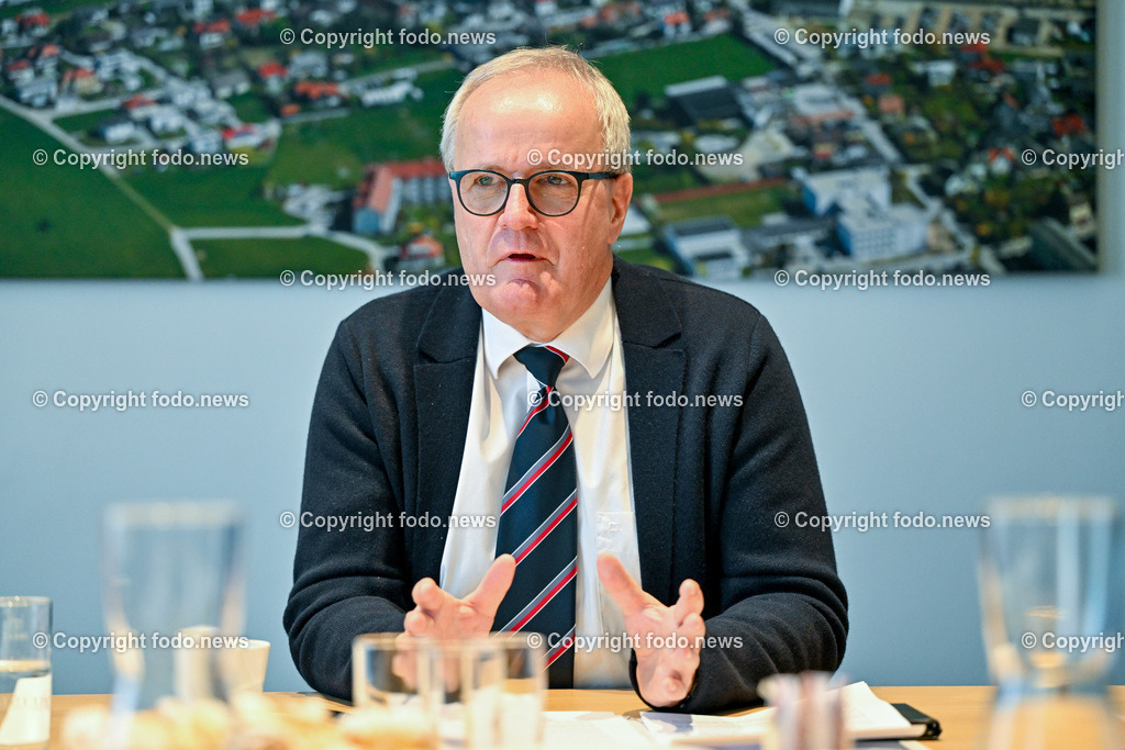 Pressekonferenz Bgm. Freistadt_ 18.12.2023-30 | 18.12.2023, Freistadt, AUT, Pressekonferenz Bgm. zur Bilanz im Bild Christian Gratzl (SP, Bgm. Freistadt)