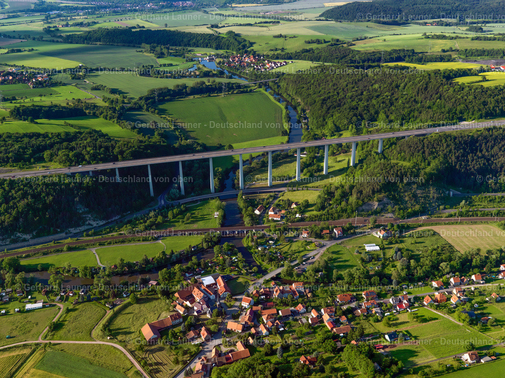 3204446 | Autobahnbrücke über die Werra bei Hörschel