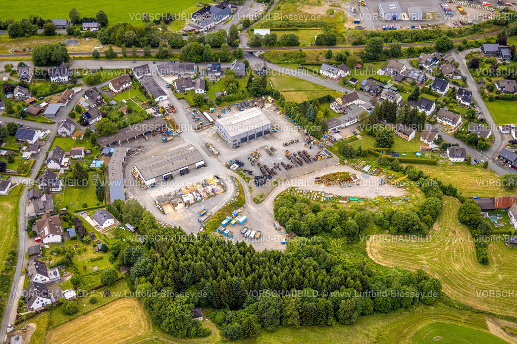 Erndtebrueck240709682 | Luftbild, Gewerbegebiet Melbacher Höhe, Leimstruth, Erndtebrück, Kreis Siegen-Wittgenstein, Nordrhein-Westfalen, Deutschland