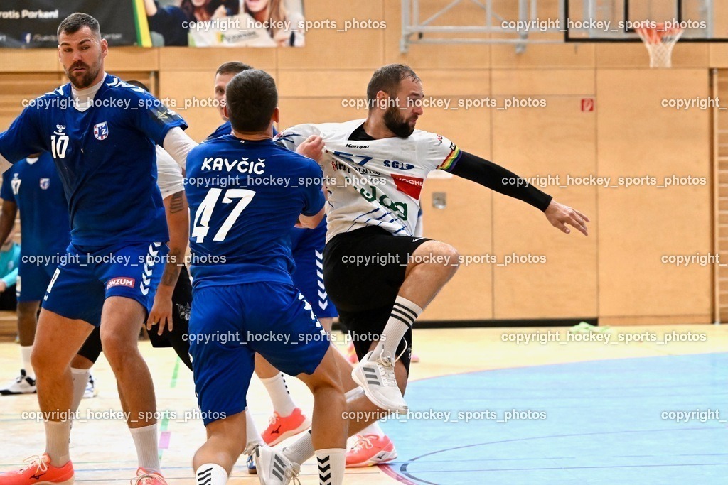 SC Ferlach vs. RK Zagreb 24.8.2023 | #57 Leban Patrik, #47 Aleks Kavcic, #10 Jakov Gojun