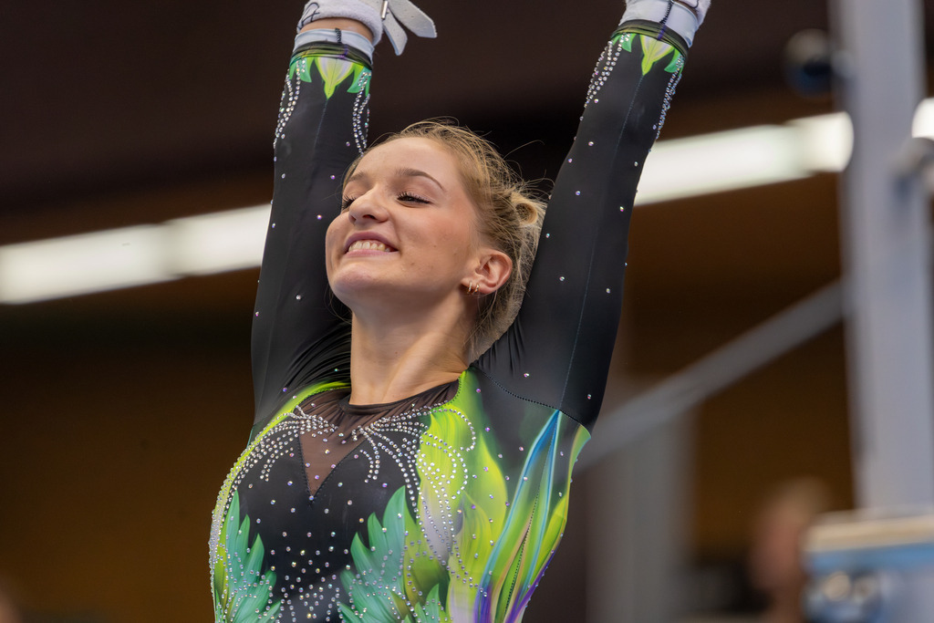 Deutsche Turnliga DTL (Bundesliga) der Frauen, 3. Wettkampftag 2025 in Ketsch***Bild: Karina Schönmaier (TSV Tittmoning-Chemnitz) | Deutsche Turnliga DTL (Bundesliga) der Frauen, 3. Wettkampftag 2025 in Ketsch***Bild: Karina Schönmaier (TSV Tittmoning-Chemnitz) - Realisiert mit Pictrs.com