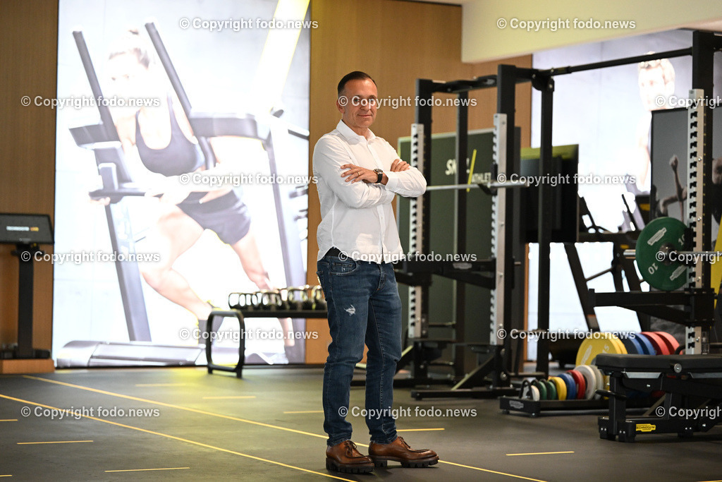 Gottfried Wurpes_ The Fitness Company_ Technogym_ 30.05.2023-7 | 30.05.2023, Leonding, AUT, The Fitness Company - Technogym, im Bild Gottfried Wurpes (CEO The Fitness Company / Technogym)