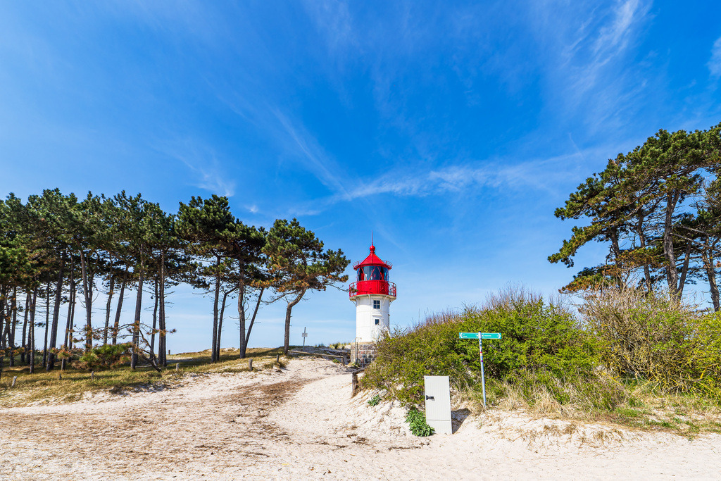 Der Leuchtturm Gellen auf der Insel Hiddensee | Der Leuchtturm Gellen auf der Insel Hiddensee.