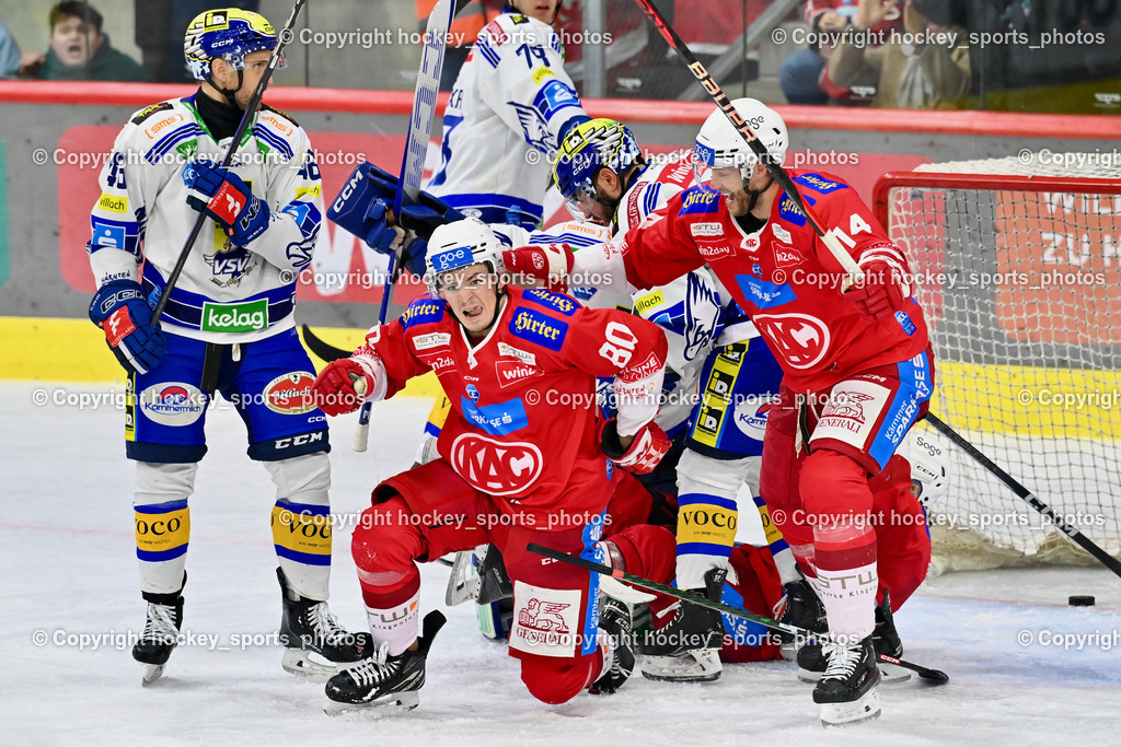 EC KAC vs. EC IDM Wärmepumpen VSV 5.11.2023 | Jubel EC KAC, Tor EC KAC, #46 Wall Alex, #80 Kraus Nikolaus, #14 Postma Paul