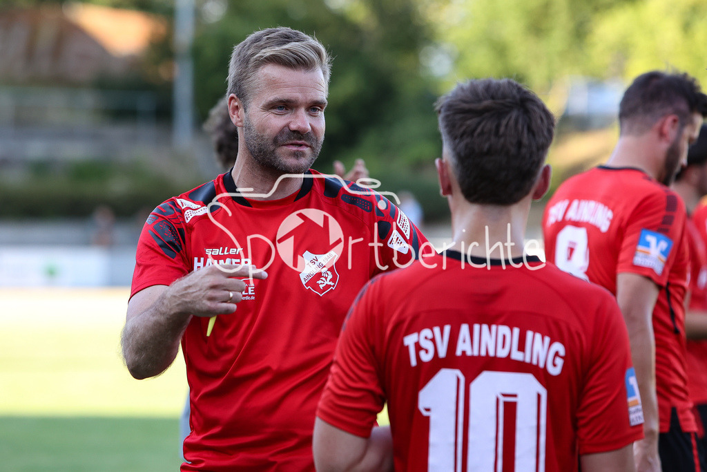 TSV Aindling - VfB Eichstätt | TSV Aindling Trainer Florian FISCHER