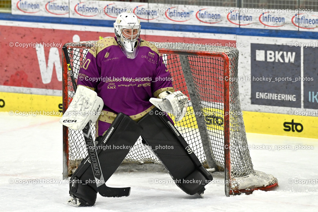 EC Kellerberg vs. EC Arnoldstein | #30 Pirker Christopher EC Kellerberg, EC Kellerberg vs. EC Arnoldstein, EC Kellerberg vs. EC Arnoldstein am 31.01.2025 in Villach (Stadthalle Villach), Austria, (Photo by Bernd Stefan)