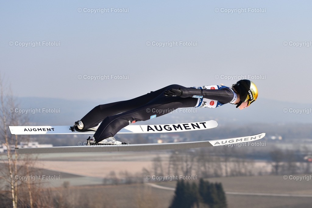 A_LUI_20230210_0027 | HINZENBACH, AUSTRIA, NORDIC SKIING, WOMEN TEAM-SKI JUMPING - FIS WORLD CUP 
IM BILD:   Pauline Hessler (GER)               

FOTO:FOTOLUI/UW