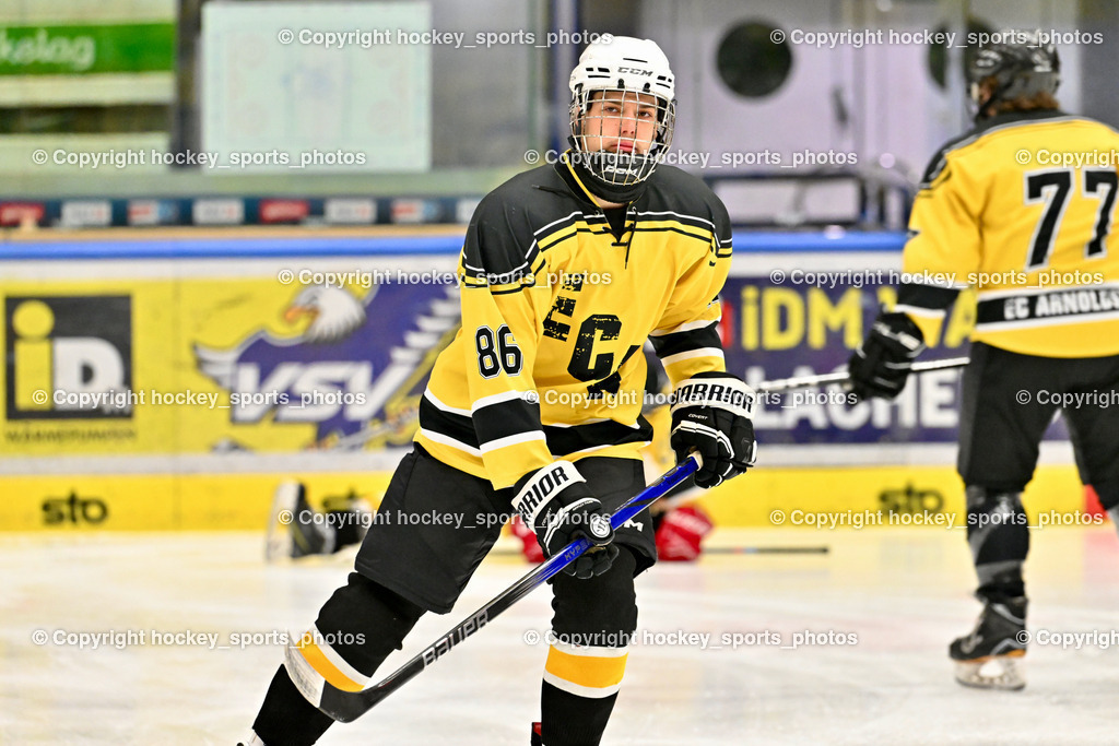 EC Kellerberg vs. EC Arnoldstein | #86 Martl Timo EC Arnoldstein, EC Kellerberg vs. EC Arnoldstein, EC Kellerberg vs. EC Arnoldstein am 03.02.2025 in Villach (Stadthalle Villach), Austria, (Photo by Bernd Stefan)
