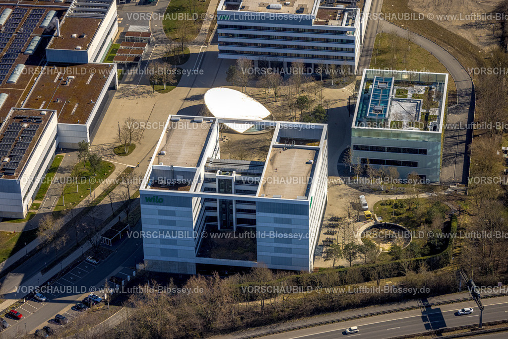 Dortmund250300590 | Luftbild, Wilo SE Werk im Technologiepark Gewerbegebiet Phoenix West, Hörde, Dortmund, Ruhrgebiet, Nordrhein-Westfalen, Deutschland
