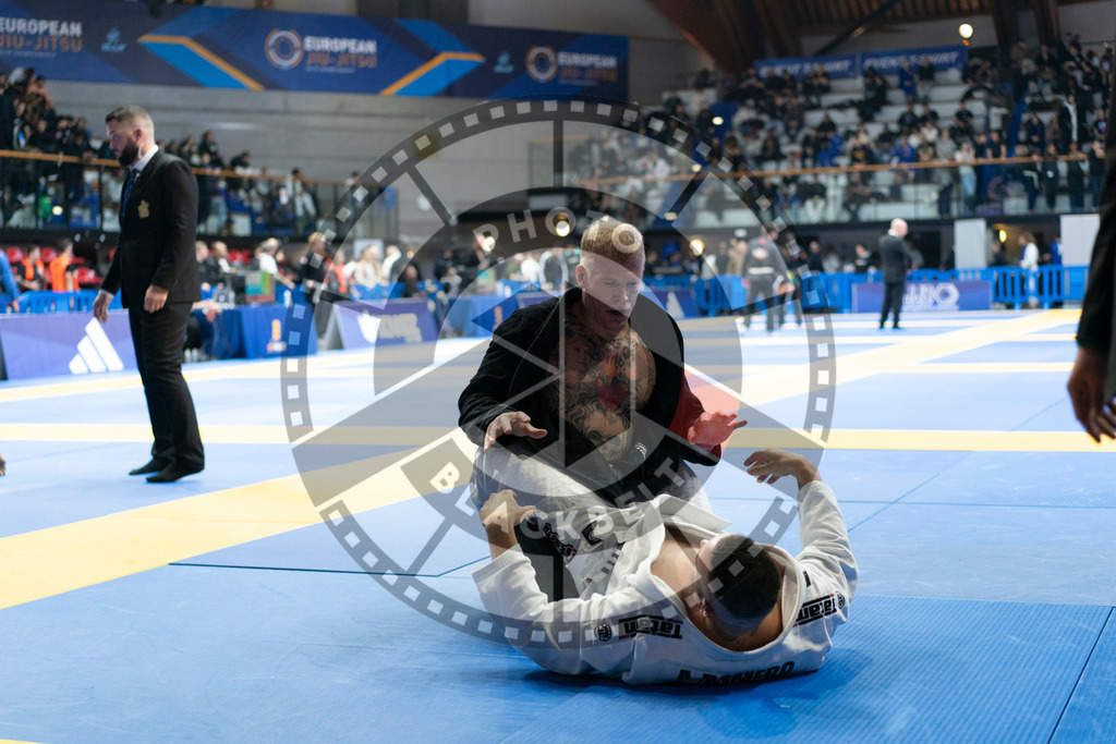 20240119PBB2410 | Fighters compete during the IBJJF European Championship in Paris, France, on January 19, 2024.