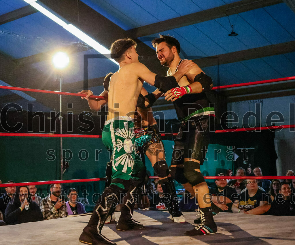 2023-11-11_009_Erding_Wrestlingshow | Erding, Deutschland, 11.11.2023:
Wrestling, Saison 2023, EWS Wrestling ERDING

Foto: Christian Riedel / fotografie-riedel.net