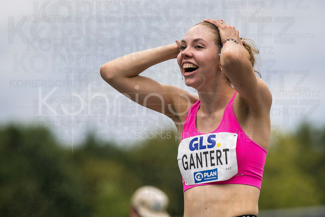 Deutsche Leichtathletik-Meisterschaften; Bochum-Wattenscheid, 26.07.2026 | Dorothea Gantert (SpVg Laatzen), Hochsprung; Deutsche Leichtathletik-Meisterschaften am 26.07.2026 im Lorheide-Stadion, Bochum-Wattenscheid (Nordrhein-Westfalen).