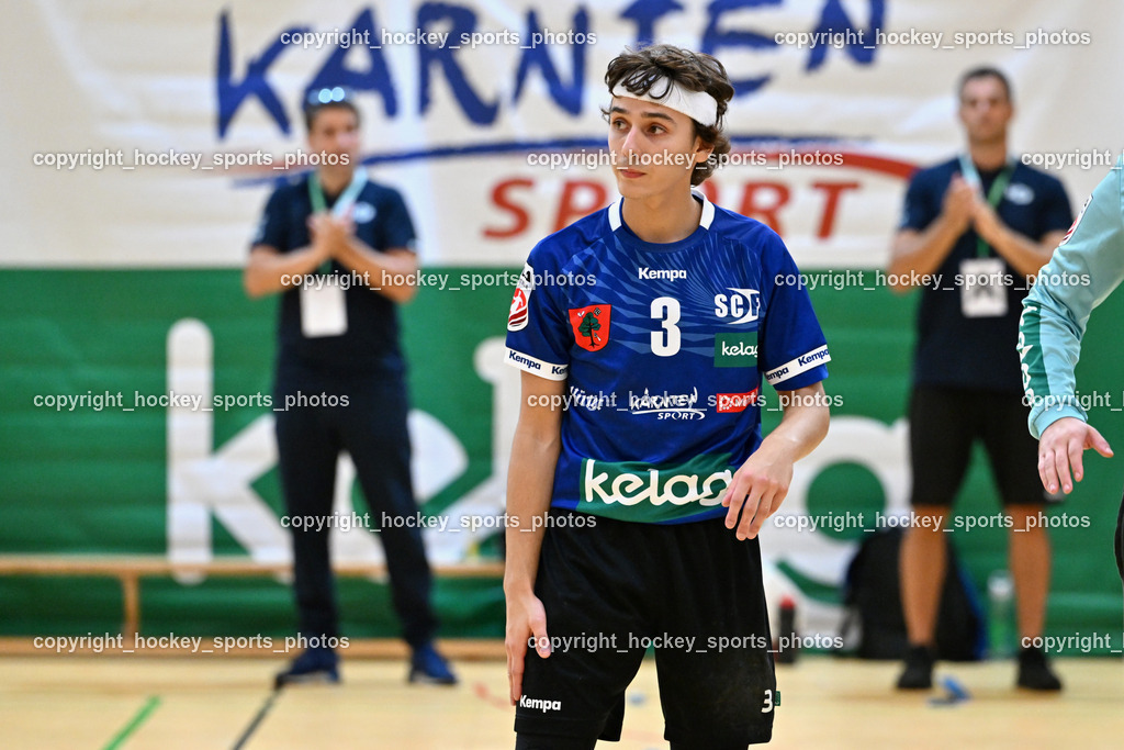 SC Ferlach vs. UHC Hollabrunn | #3 Buchbauer Markus SC Ferlach, SC Ferlach vs. UHC Hollabrunn, SC Ferlach vs. UHC Hollabrunn am 20.09.2025 in Ferlach (Ballspielhalle Ferlach), Austria, (Photo by Bernd Stefan)
