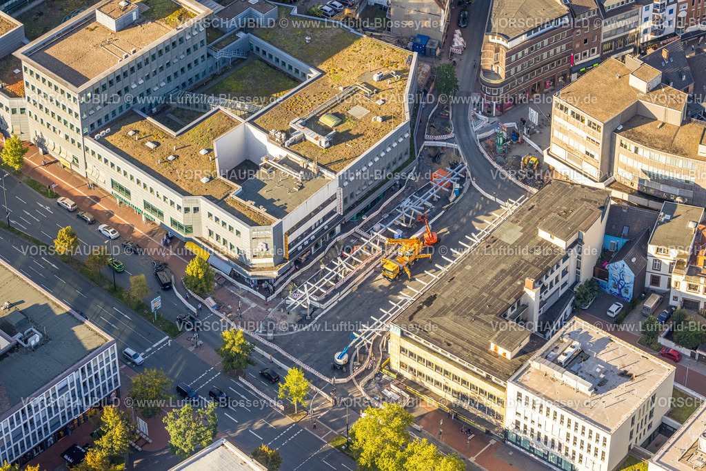 Hamm250904656 | Luftbild, Baustelle Westentor am City-Center, Bundesstraße 63 Westring, Mitte, Hamm, Ruhrgebiet, Nordrhein-Westfalen, Deutschland
