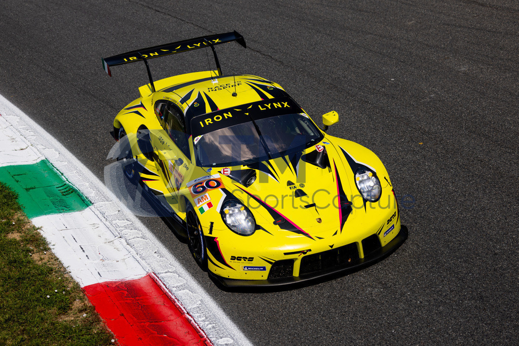 Trainproduction-20230708-0131 | MONZA,ITALY,08.Jul.23 - MOTORSPORTS - WEC, FIA World Endurance Championships, 6h of Monza, Autodromo Monza. Image shows Claudio Schiavoni (ITA), Matteo Cressoni (ITA) and Alessio Picariello (BEL/ Iron Lynx). Photo: Trainproduction / Matthias Trinkl