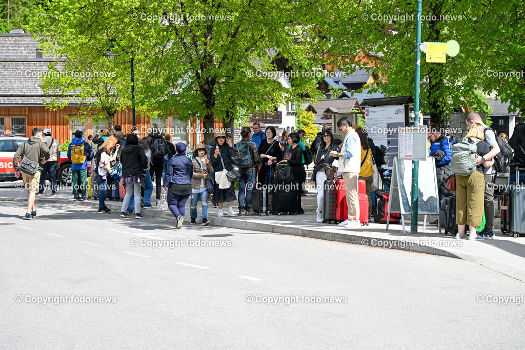 Hallstatt_ 19.05.2023-15 | 19.05.2023, Hallstatt, AUT, Hallstatt, im Bild Busterminal