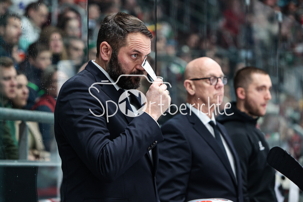 Augsburger Panther - Nürnberg ICE Tigers | Nuernberg CO-Trainer Manuel KOFLER in Aktion