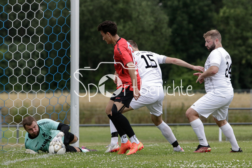 TSV Aindling - TSV 1896 Rain II | Rain II #15 bringt den Ball nicht im Tor unter